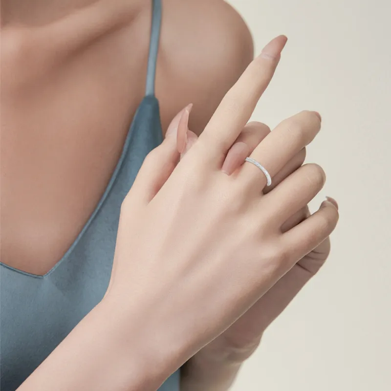 NUSQ Sterling Silver Rings Women's-3