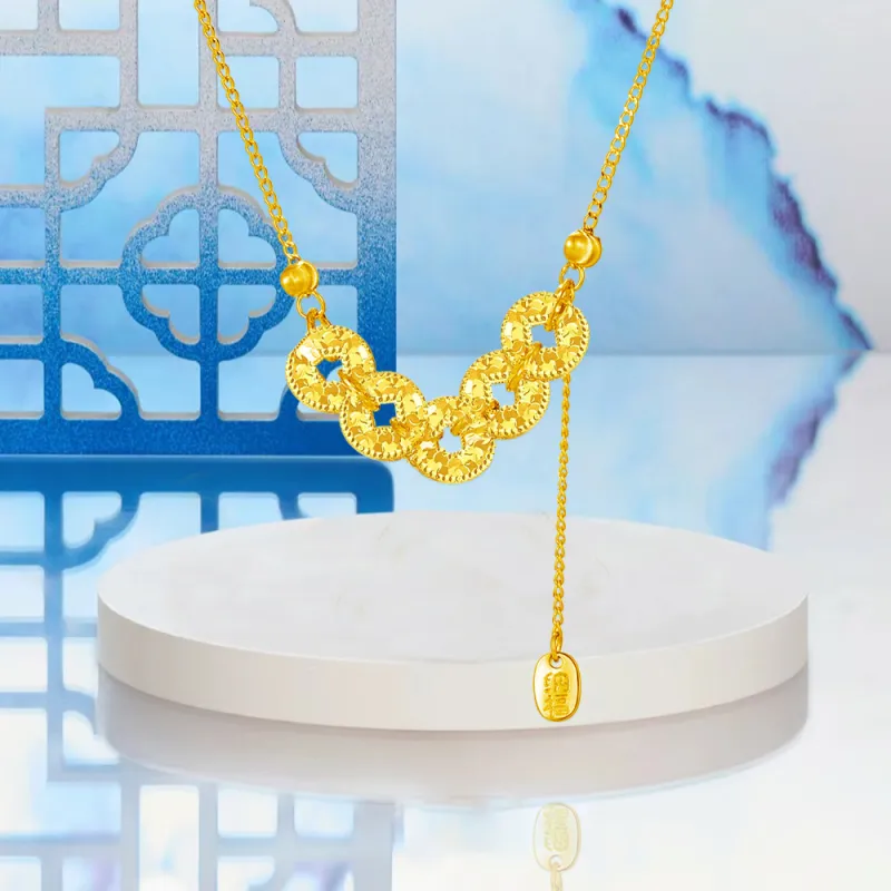 NUSQ S999 Fine Silver Necklaces Women's-7