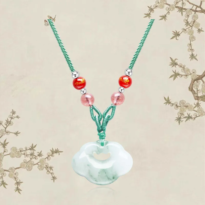 VOEX Agate Jade Necklaces Unisex-6