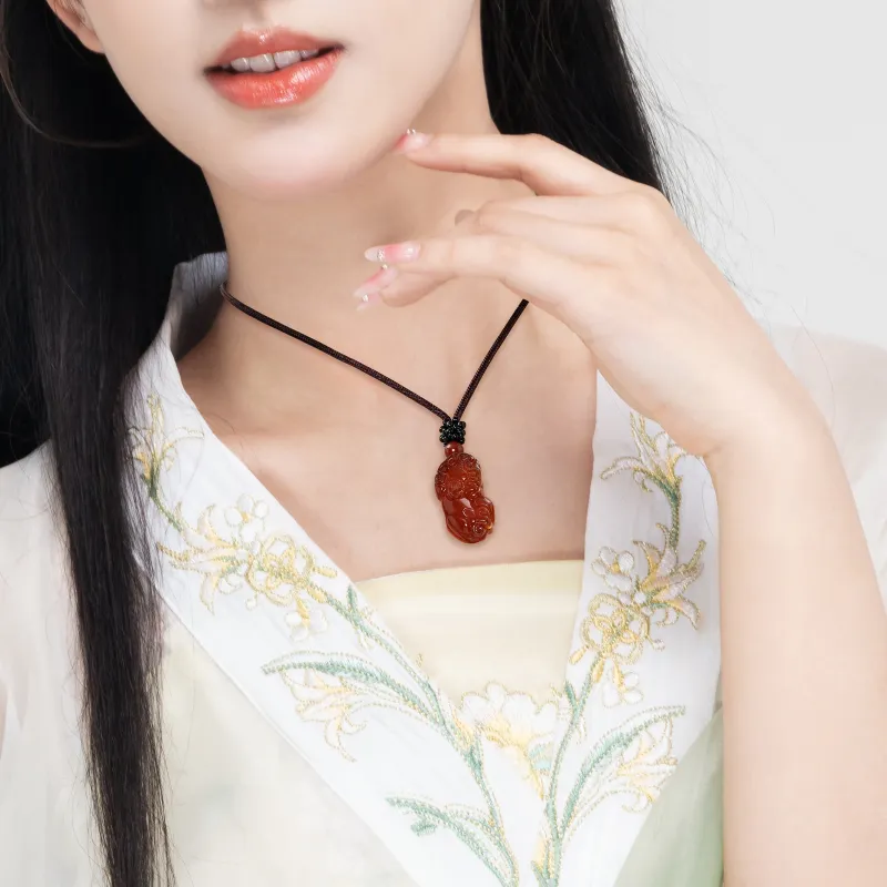 VOEX Chalcedony Necklaces Unisex-1