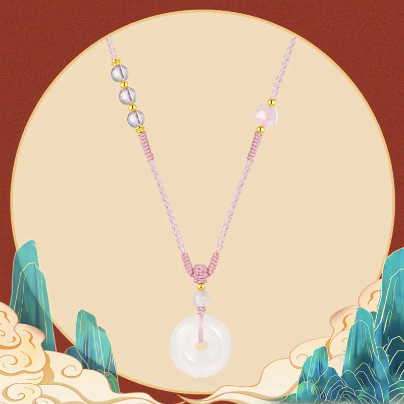 VOEX Chalcedony Necklaces Unisex-11
