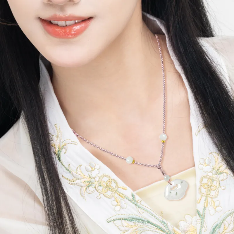 VOEX Tianshan Jade Jade Necklaces Unisex-10