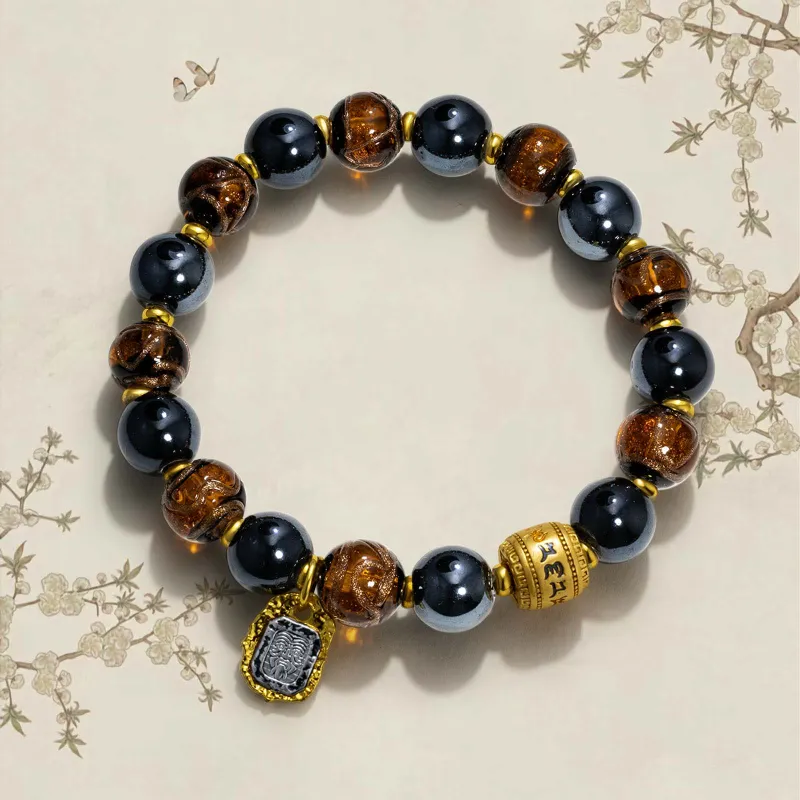 VOEX Colored Glaze Jade Bracelets Unisex-9
