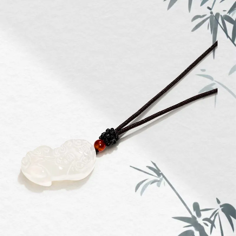 VOEX Chalcedony Necklaces Unisex-11