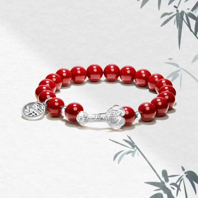 VOEX Cinnabar Jade Bracelets Unisex-1
