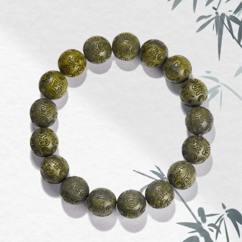 VOEX Green Sandalwood Bracelets Unisex-1