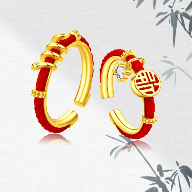 VOEX Sterling Silver Couple Rings Unisex-8