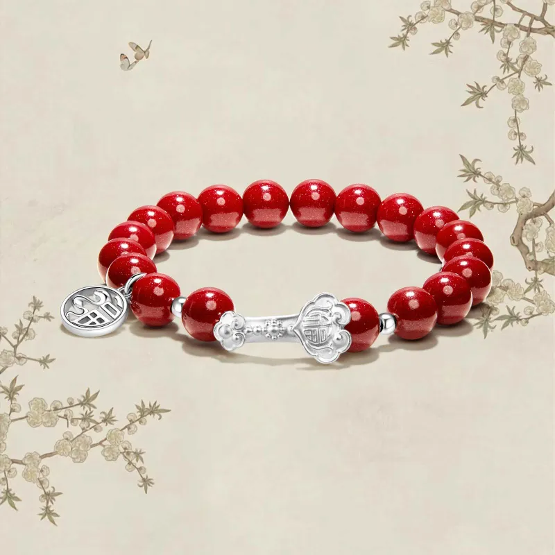 VOEX Cinnabar Jade Bracelets Unisex-2