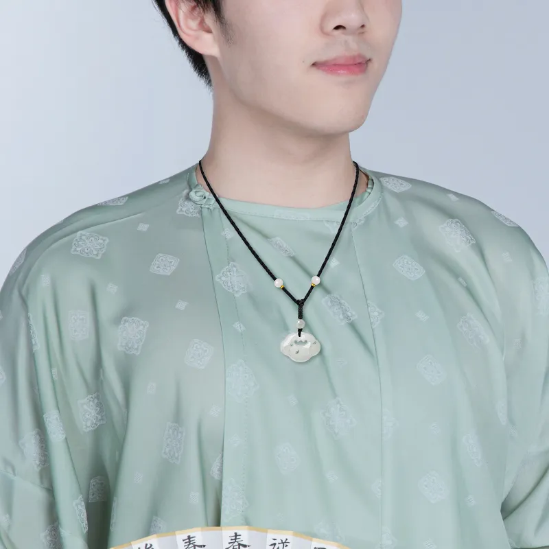 VOEX Tianshan Jade Jade Necklaces Unisex-9