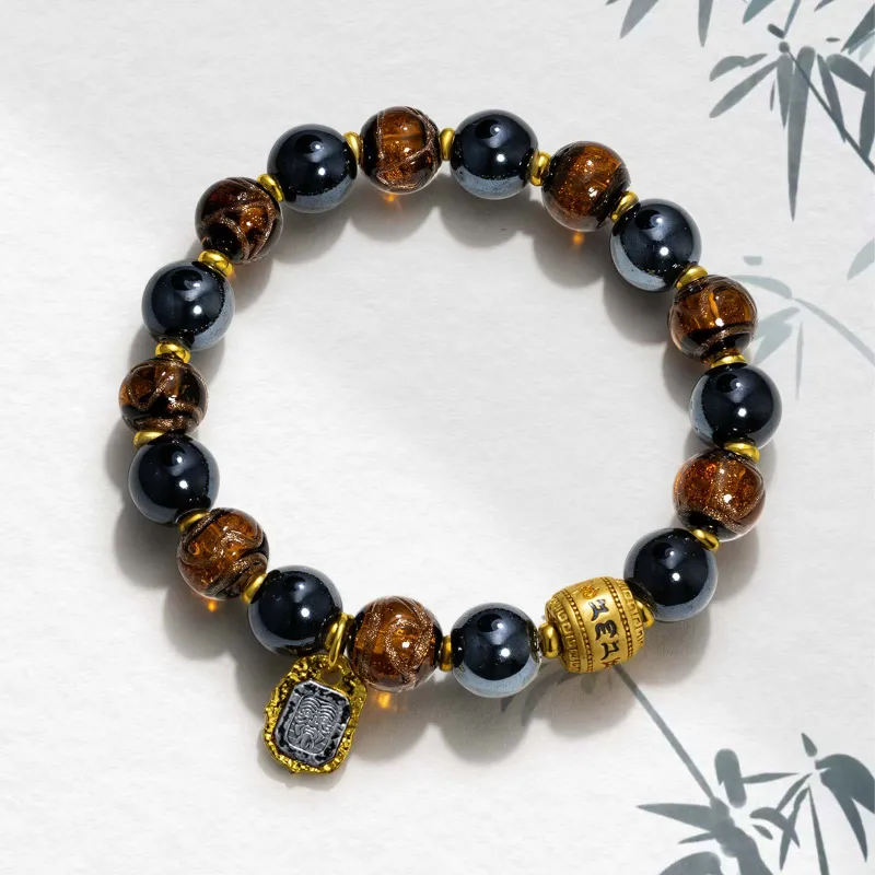 VOEX Colored Glaze Jade Bracelets Unisex-8