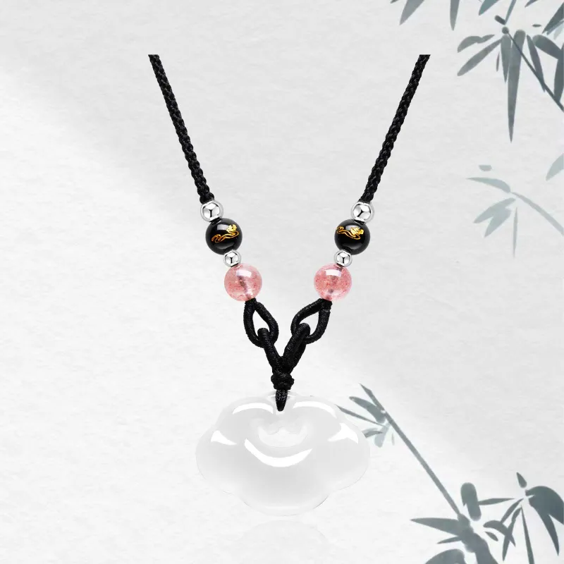 VOEX Agate Jade Necklaces Unisex-1