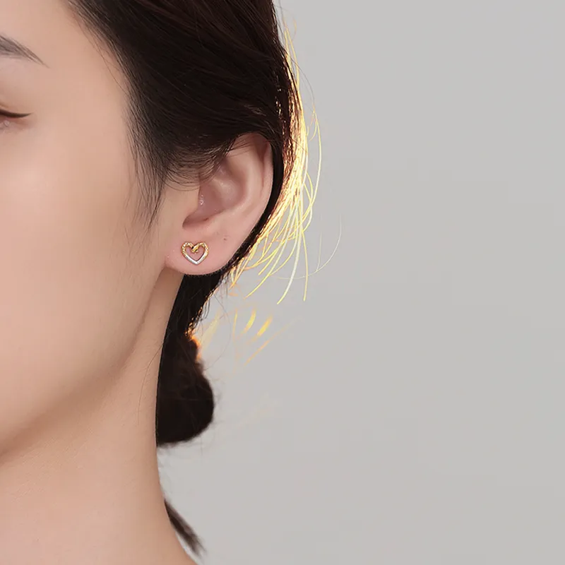VOEX Sterling Silver Ear Cuff Stud Earrings Women's-1