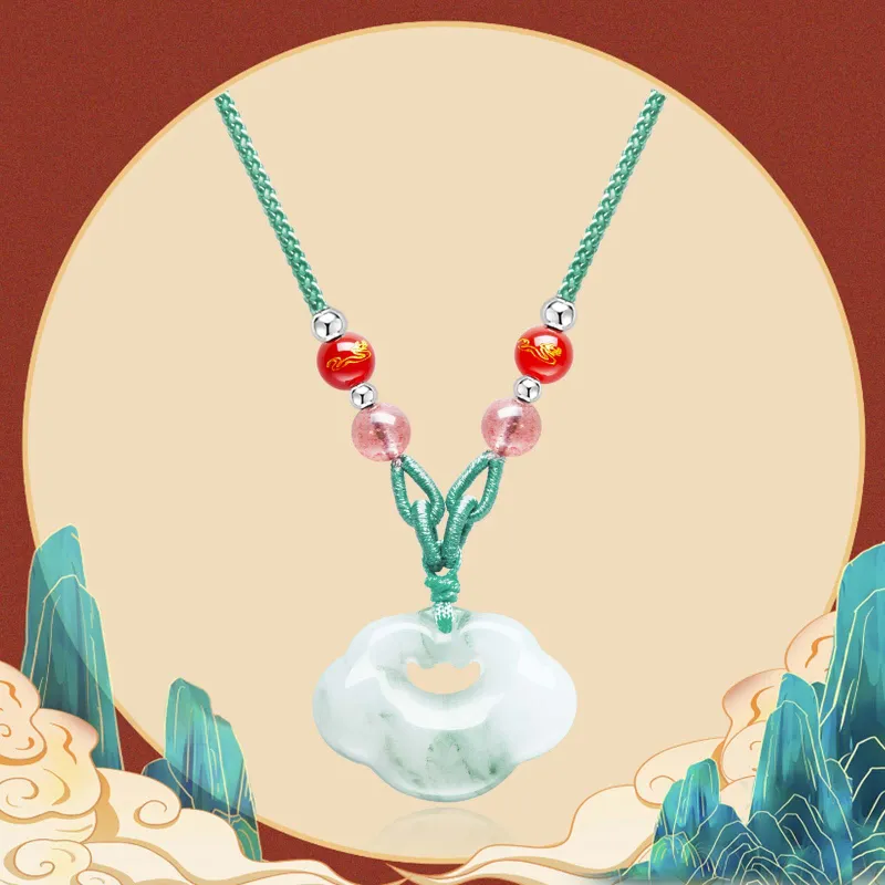 VOEX Agate Jade Necklaces Unisex-7