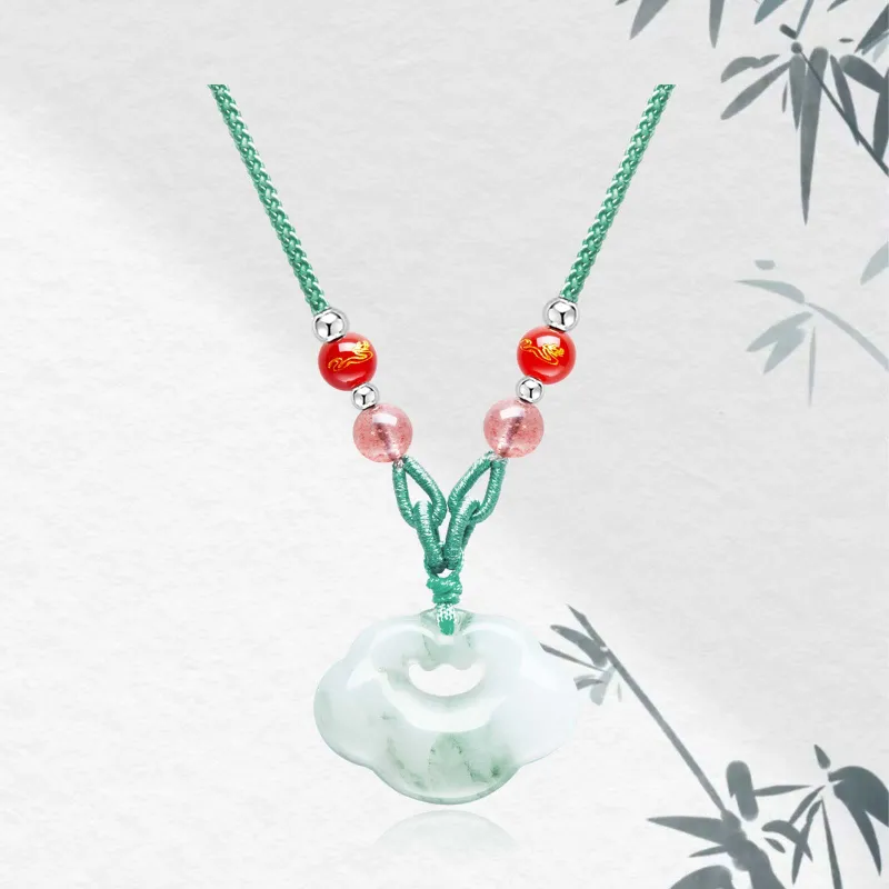 VOEX Agate Jade Necklaces Unisex-5