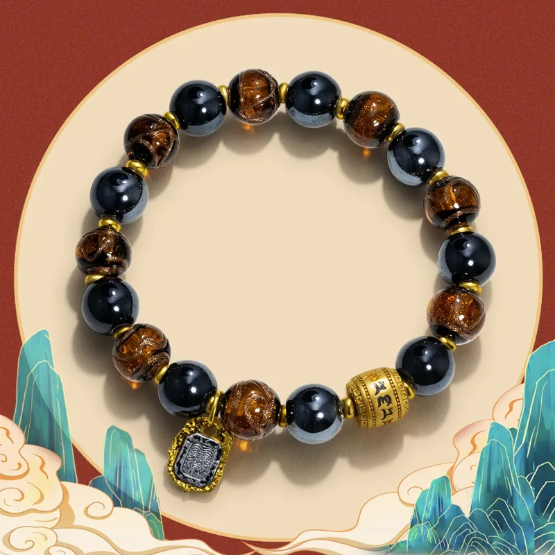 VOEX Colored Glaze Jade Bracelets Unisex-10