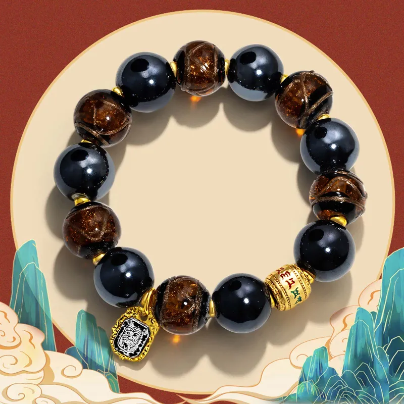 VOEX Colored Glaze Jade Bracelets Unisex-4