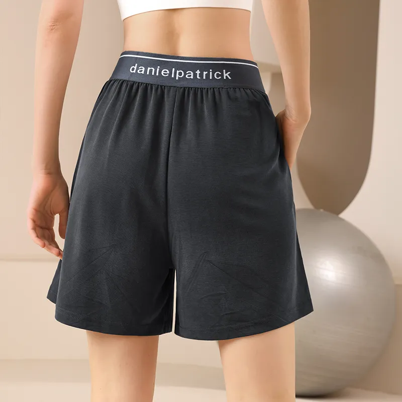 Lan Pattern Sports Shorts Women's-8