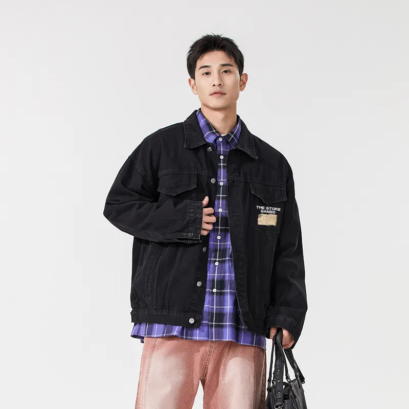 HOWIE LANDAU Denim Jacket Unisex-3