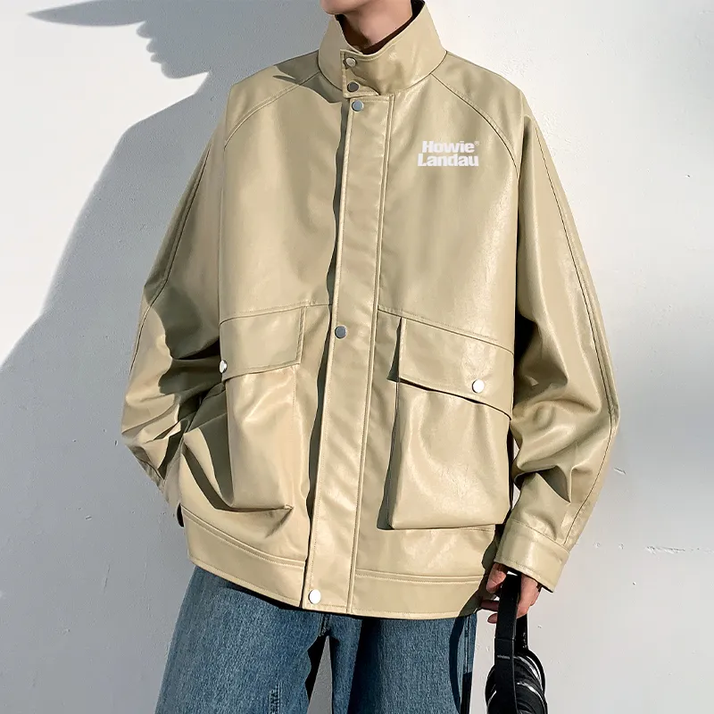HOWIE LANDAU Jacket Unisex Khaki-9