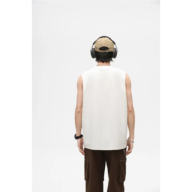 HOWIE LANDAU Tank Top Unisex Black-4