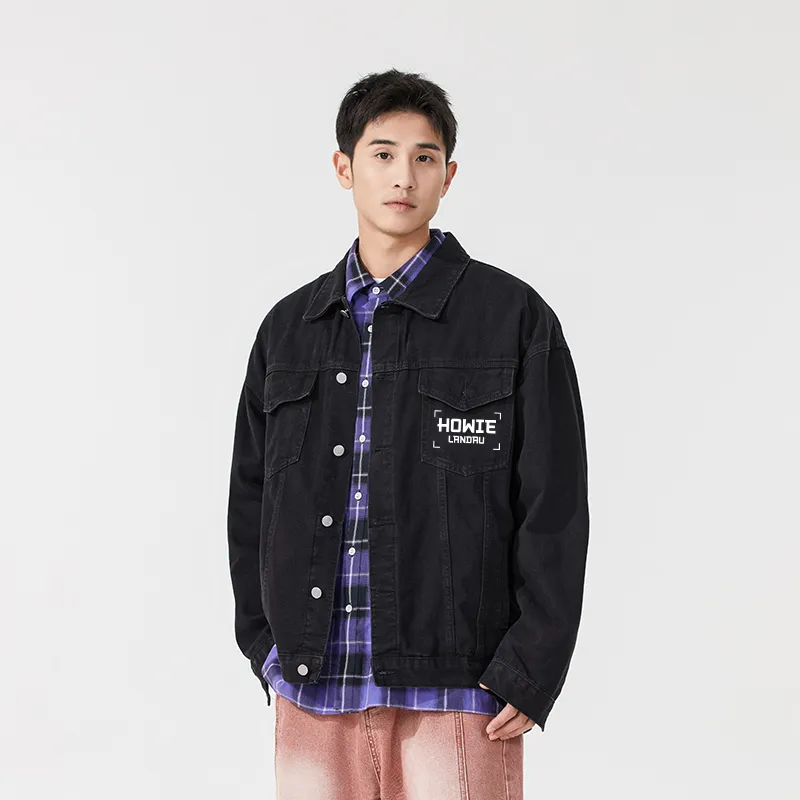 HOWIE LANDAU Denim Jacket Unisex-3