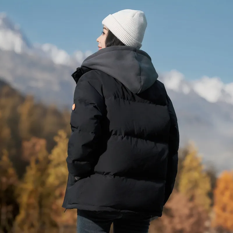 HOWIE LANDAU Down Jacket Unisex Black-4