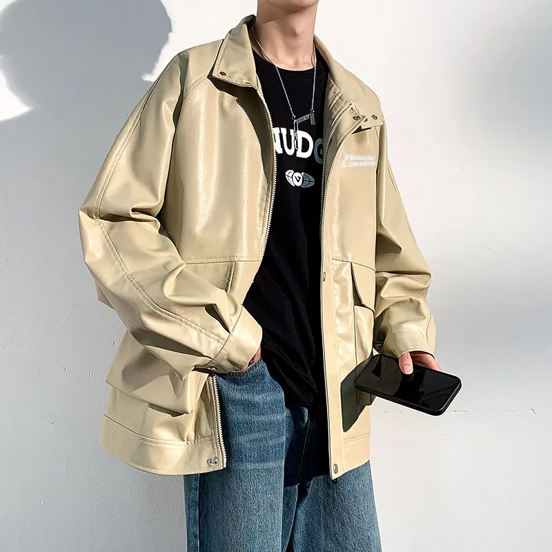 HOWIE LANDAU Jacket Unisex Khaki-8