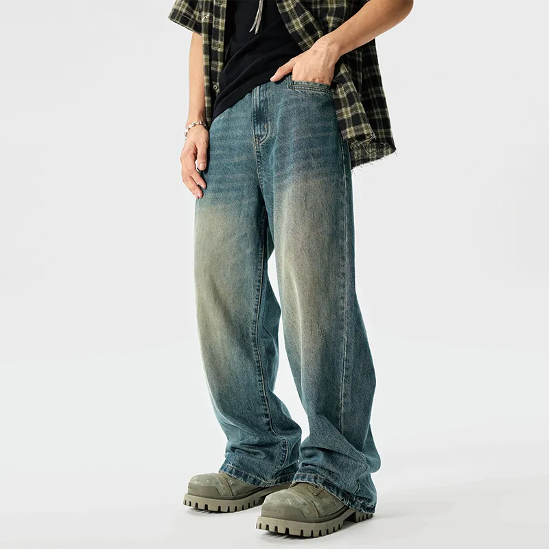 GTRG Jeans Unisex Vintage Green-6