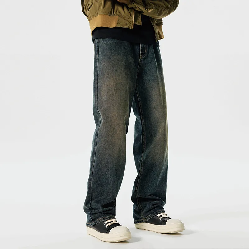 GTRG Jeans Unisex Vintage Blue-4