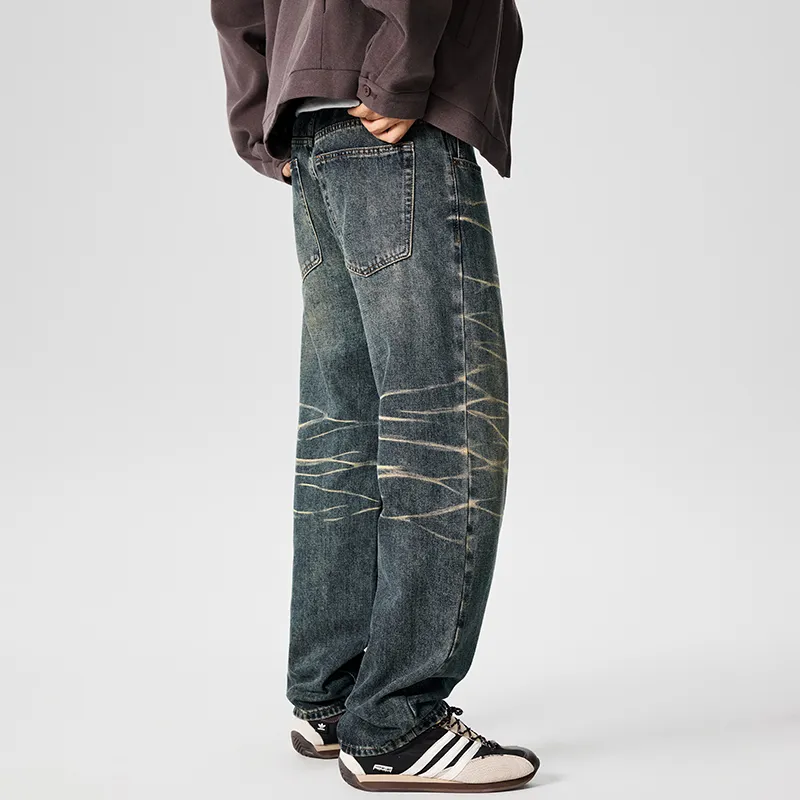 GTRG Jeans Unisex Vintage Blue-4