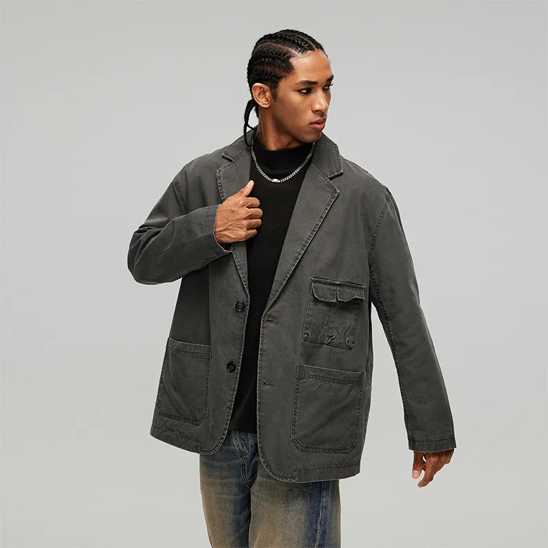GTRG Jackets Unisex Gray-3