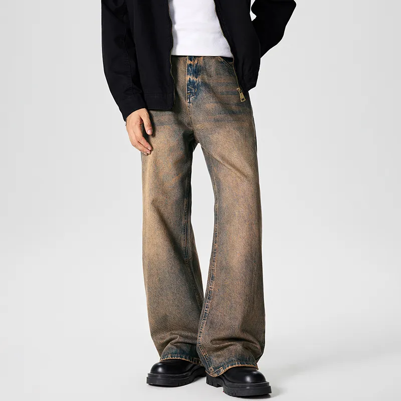 GTRG Jeans Unisex Caramel Brown-2