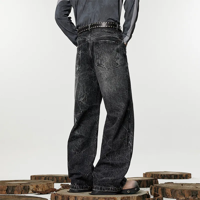 GTRG Jeans Unisex Black Gray Color-6