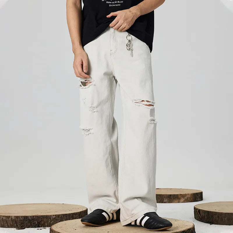 GTRG Jeans Unisex White-2