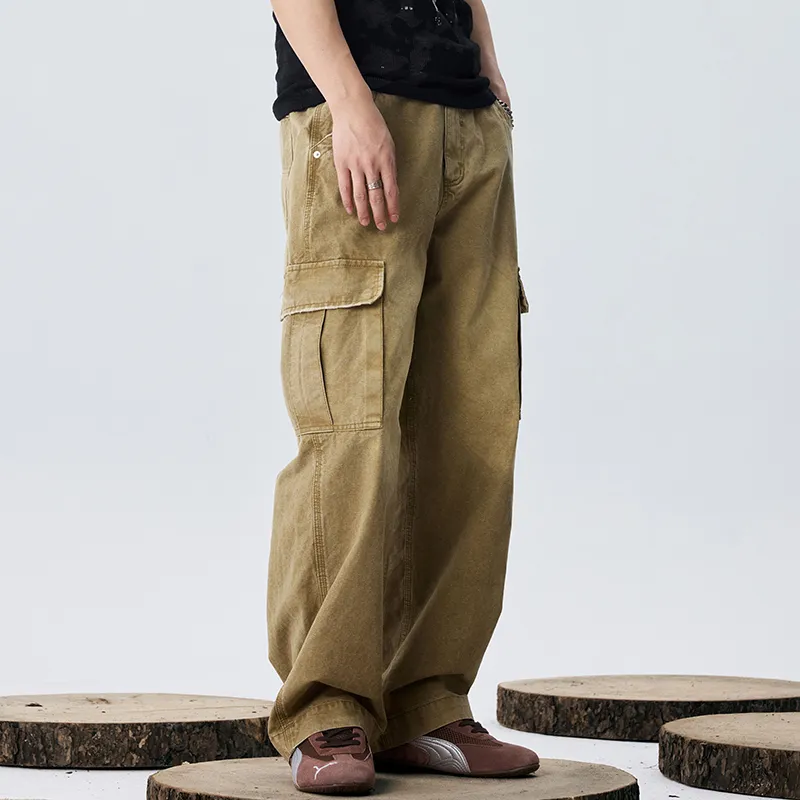 GTRG Jeans Unisex Khaki-3