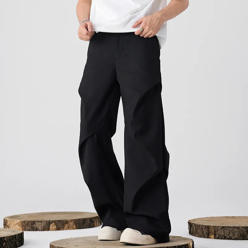 GTRG Casual Pants Unisex Black-4