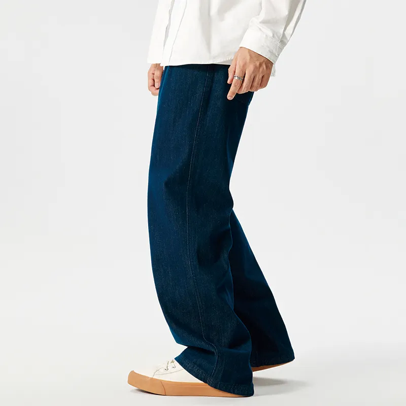 GTRG Jeans Unisex Navy Blue-6