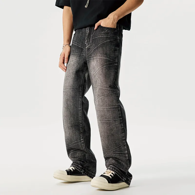 GTRG Jeans Unisex Frosted Black-4