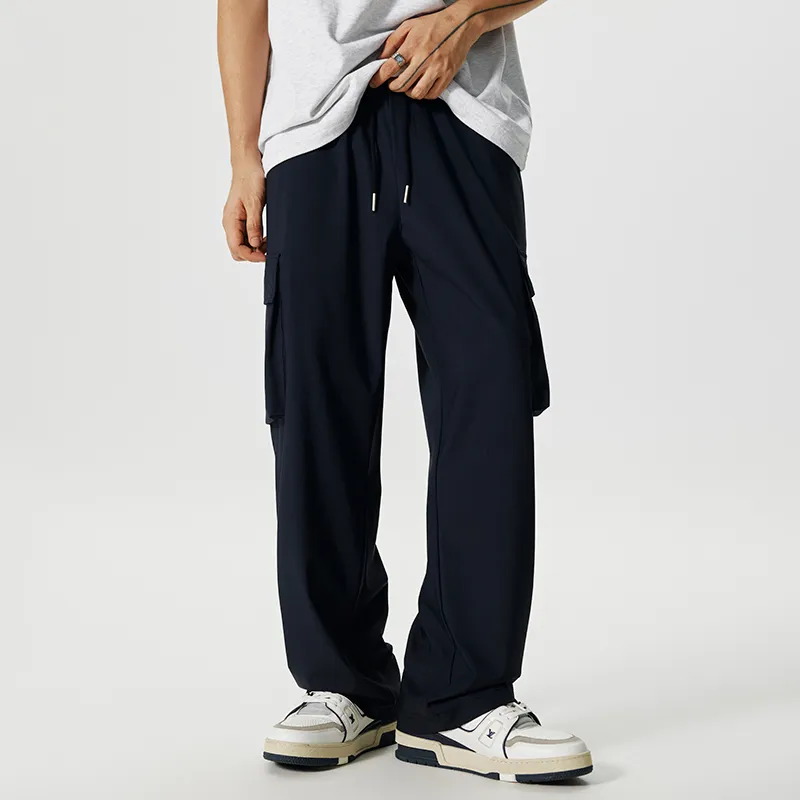 GTRG Casual Pants Unisex Black-2