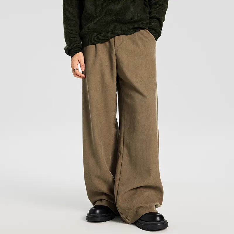 GTRG Casual Pants Unisex Khaki-2