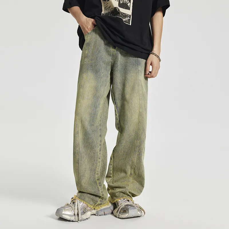 GTRG Jeans Unisex Aqua Ghost Green-2