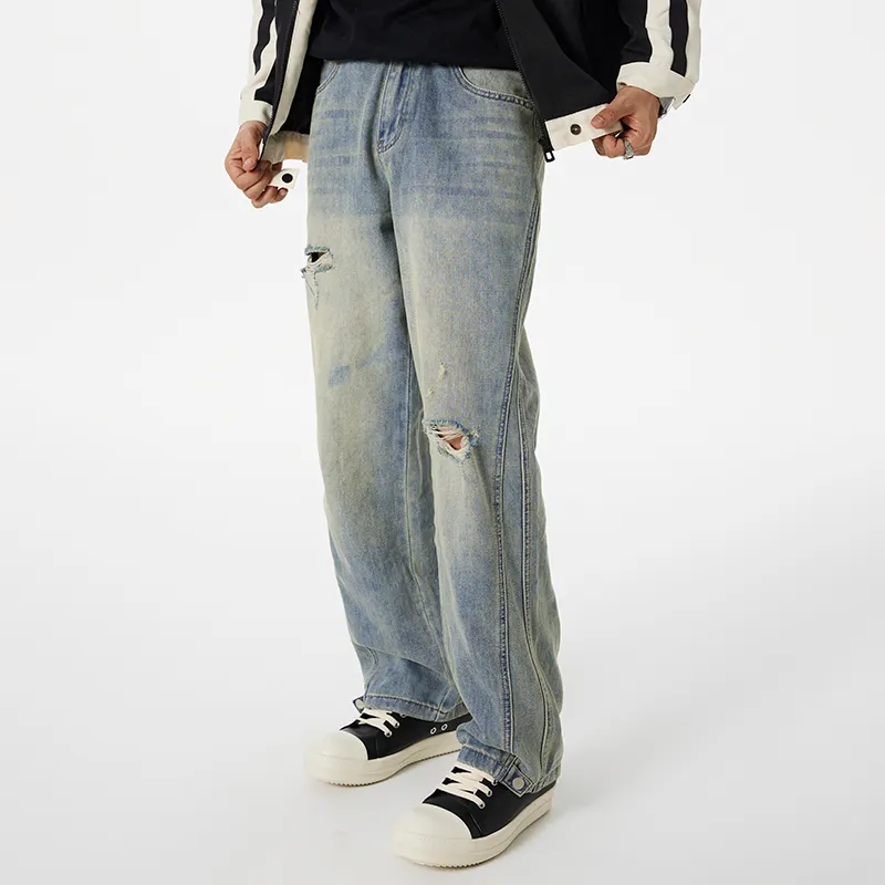GTRG Jeans Unisex Vintage Blue-5