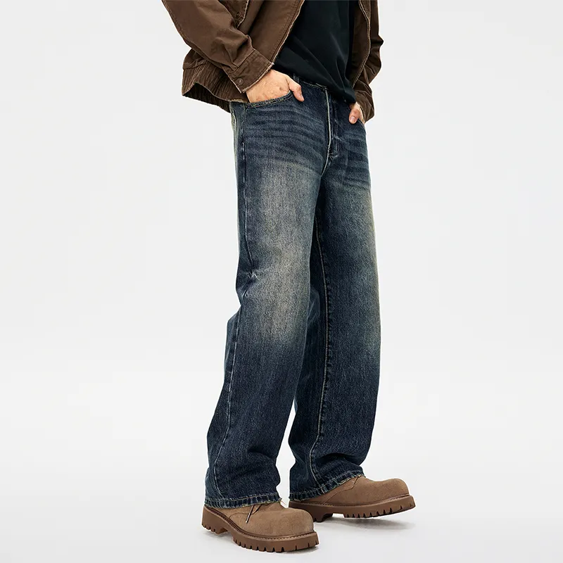 GTRG Jeans Unisex Vintage Blue-5