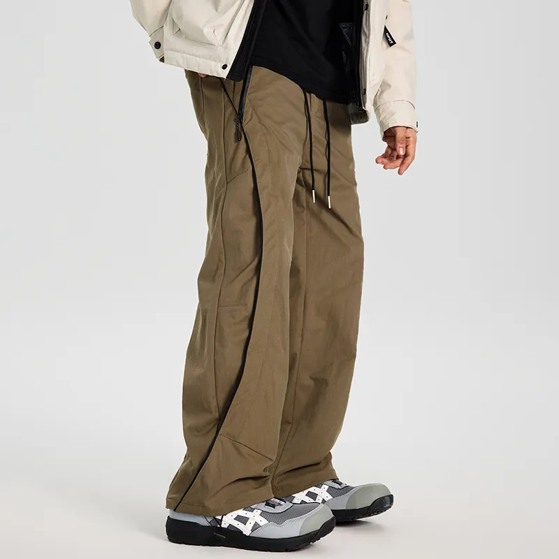 GTRG Casual Pants Unisex Khaki-4