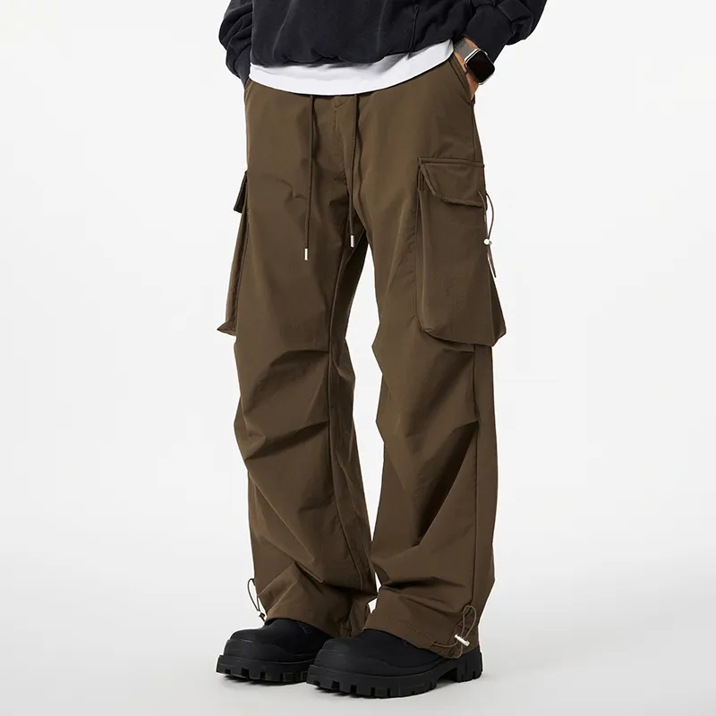 GTRG Cargo Pants Unisex Khaki-6