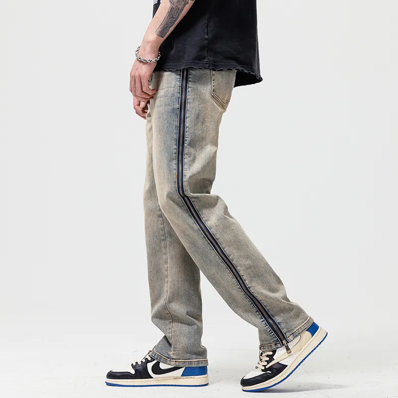 GTRG Jeans Unisex Yellow Mud-4