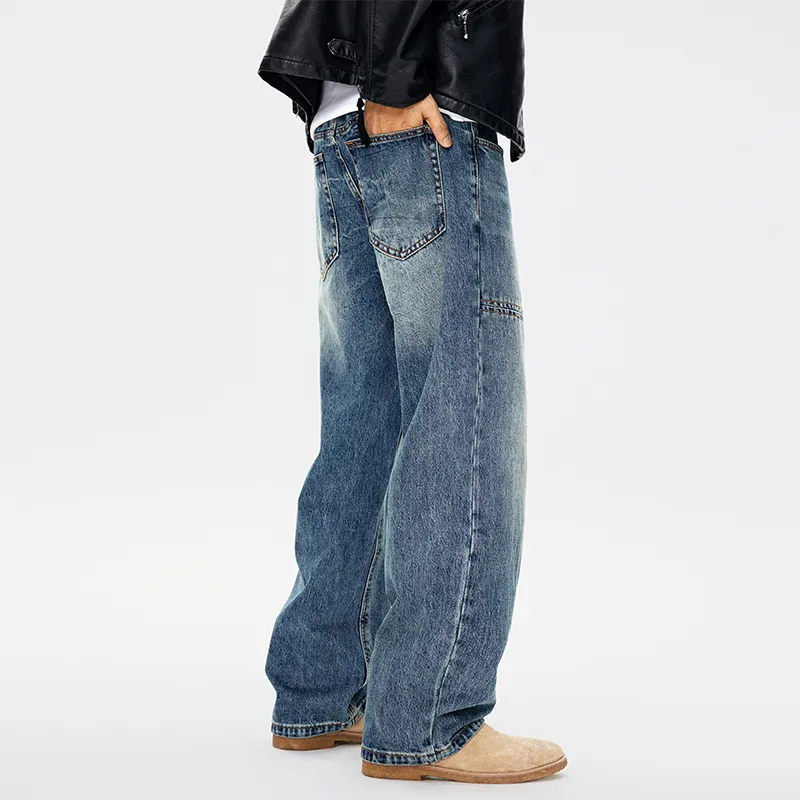 GTRG Jeans Unisex Medium Blue-7