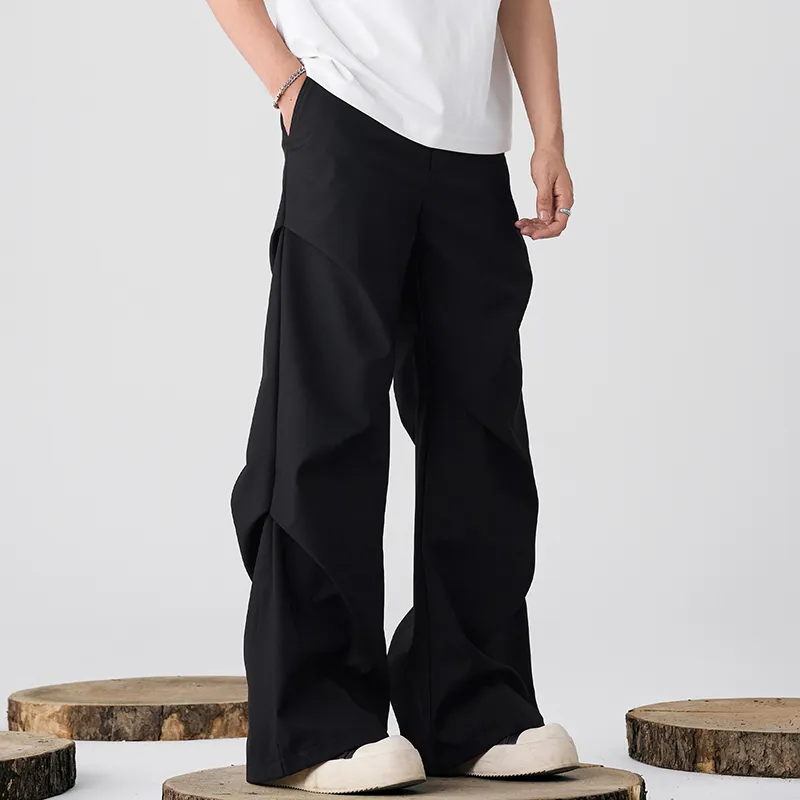 GTRG Casual Pants Unisex Black-2