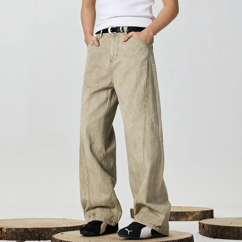 GTRG Jeans Unisex Khaki-2