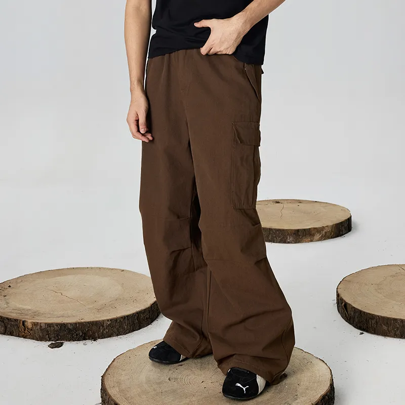 GTRG Casual Pants Unisex Brown-6